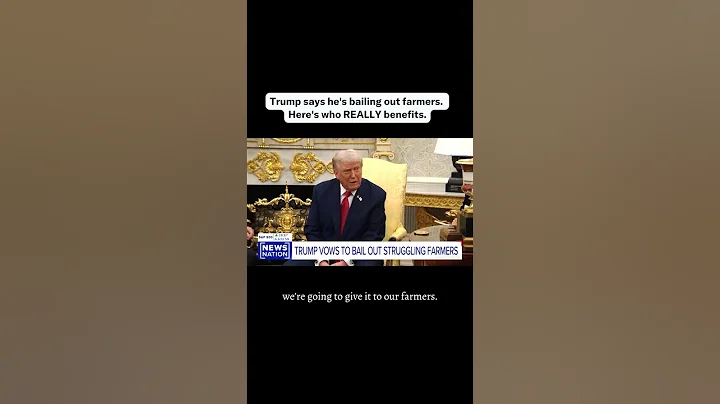 Trump Says He’s Bailing Out Farmers. Here’s Who REALLY Benefits