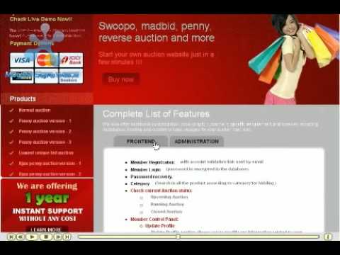 penny auction script