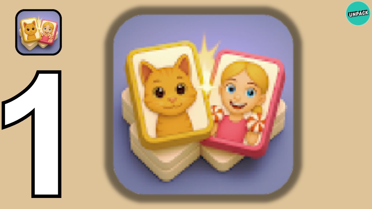 Emoji Family Mahjong- Gameplay Walkthrough Part 1(Android)