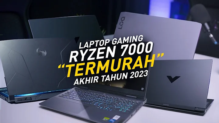 Die besten erschwinglichen Gaming-Laptops mit AMD Ryzen 7000!