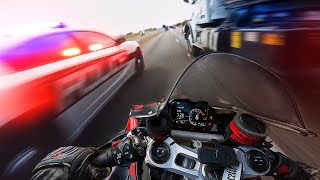 16 Minutes Of Ducati V4 RIPPING Through DALLAS TUNNELS |4K (Pure Sound) 