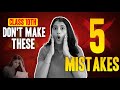 Class 10: Avoid These 5 Mistakes Before It's Too Late 😳