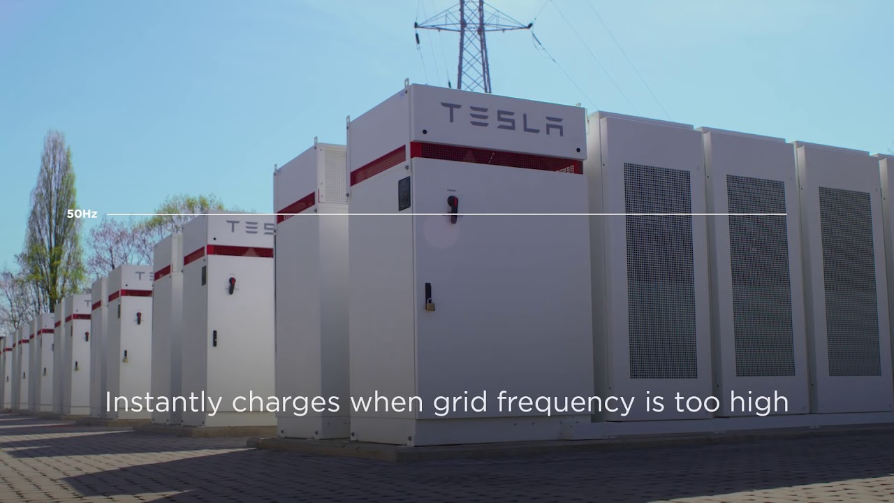 Tesla Powerpacks Balancing the Grid in Terhills, Belgium