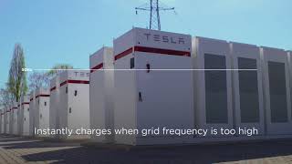Tesla Powerpacks Balancing The Grid In Terhills, Belgium