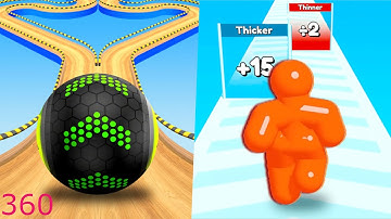 Going Balls Vs Tall Man Run Max Levels New Update Mobile Gameplay 360