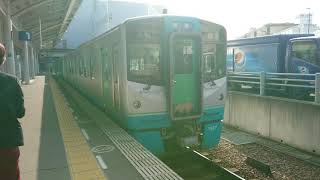 JR四国1500系気動車 回送 高松駅発車