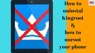 How to unroot mobile/uninstall kingroot || Modern Ninja