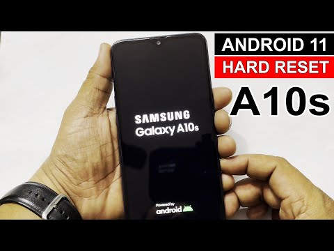 Video Samsung A10s Android 11 Hard Reset - youtube