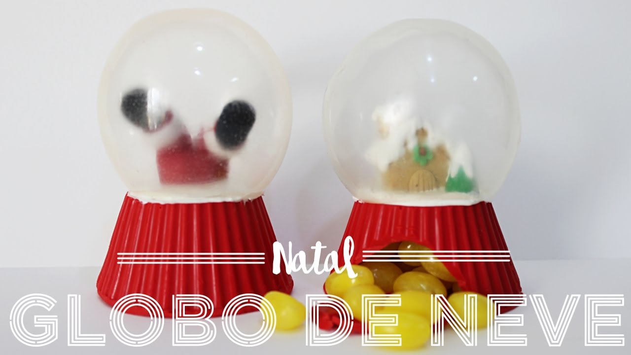 CUPCAKE GLOBO DE NEVE | ESPECIAL DE NATAL | Petit Gatô