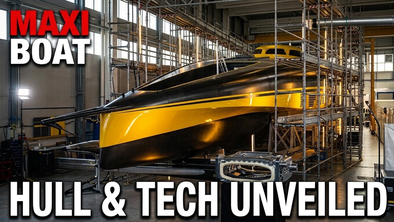 ⁣FERRARI HYPERSAIL: HULL & TECHNOLOGY UNVEILED EPISODE 3