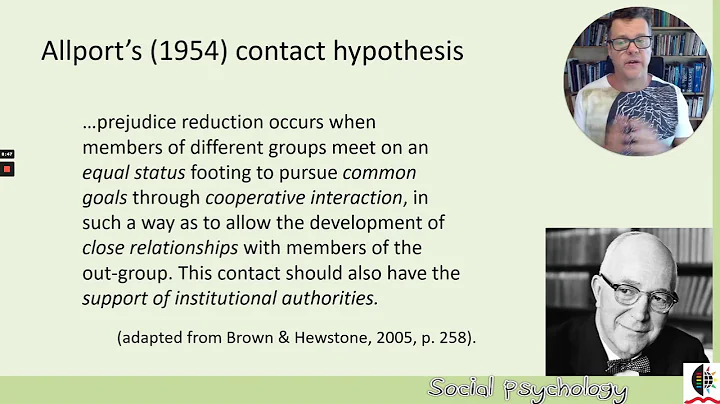 Intergroup Contact Theory