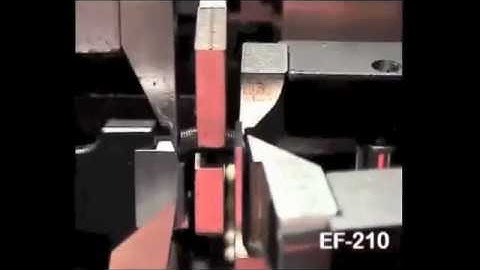 CNC Extension Spring Machine EF-210 - Extension Spring with Cross Center Loop - YHM