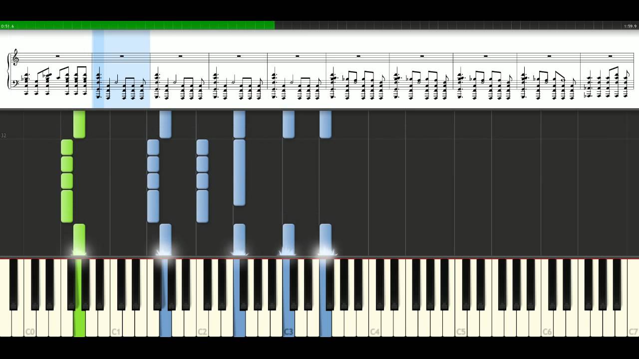Coldplay - 1.36 [Piano Tutorial] Synthesia