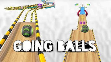 Going Balls 🏐 Game. All New Levels Gameplay Walk-through