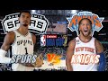San Antonio Spurs vs New York Knicks Live Play by Play &amp; Scoreboard