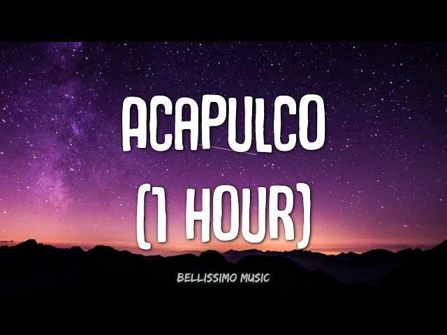 [1 HOUR LOOP] Jason Derulo - Acapulco (Lyrics) class=