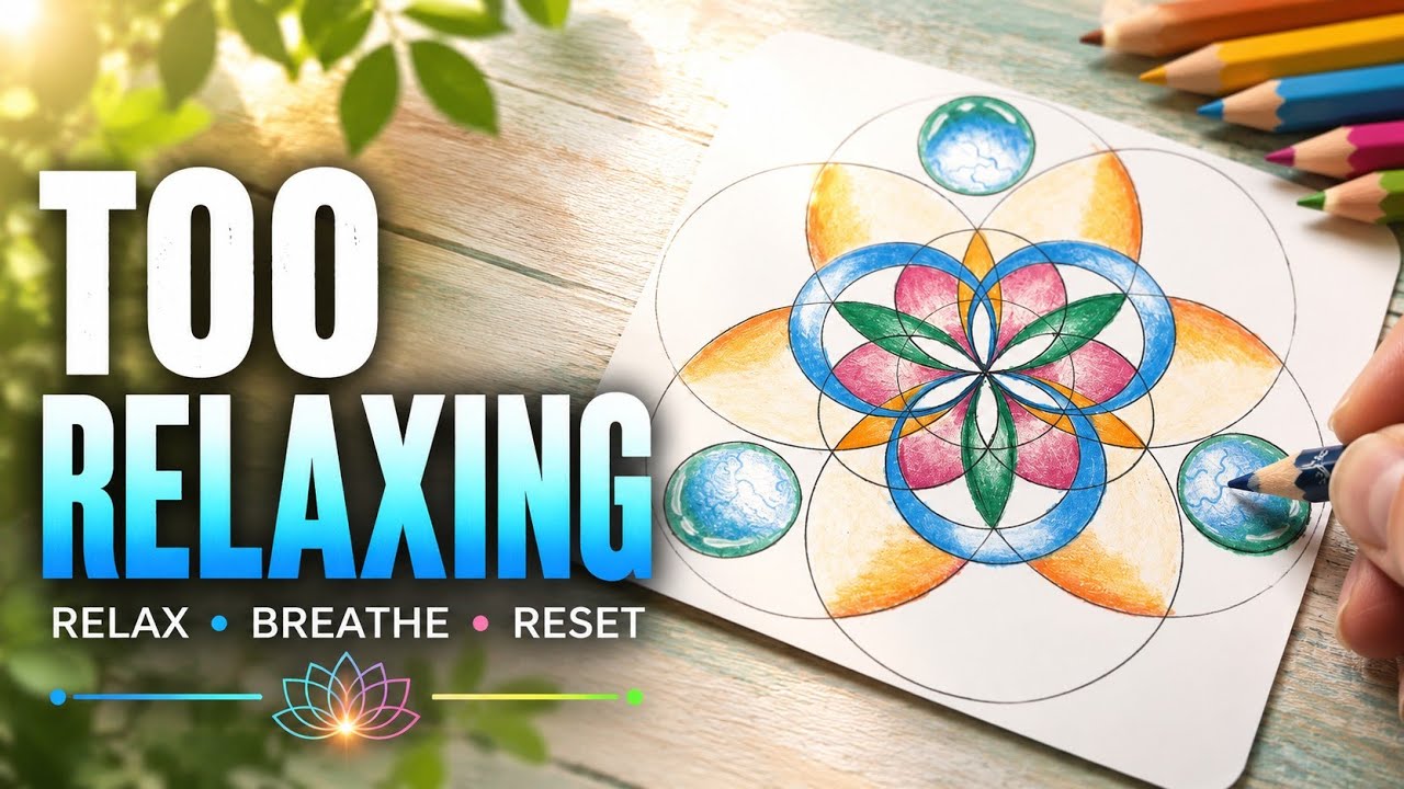 How to draw Flower of Life | Sacred Geometry Mandala Art for Beginners ...