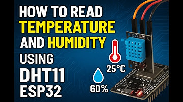 How to Read Temperature and Humidity using DHT11 with ESP32