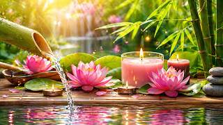 Fall Asleep in Minutes 🌸 Lotus Water Zen & Soft Candle Glow for Deep Relaxation screenshot 5