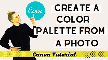 Create a Color Palette From Photo in Canva