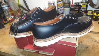 Red Wing 8106 Oxford in Black Chrome