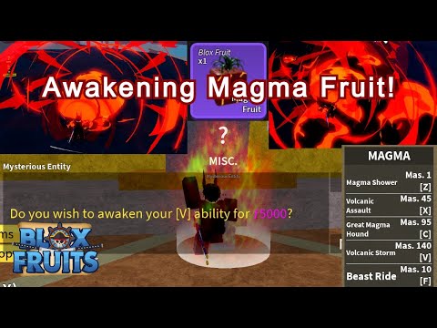 CapCut next is light!!! #magma #awakening #awakenedmagma #damage #rob, fruit game