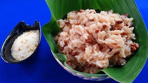 Món Ăn Ngon - XÔI ĐẬU ĐỎ BẰNG NỒI CƠM ĐIỆN rất dễ và ngon