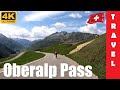 Driving in Switzerland 2: Oberalp Pass (From Disentis to Andermatt) | 4K 60fps