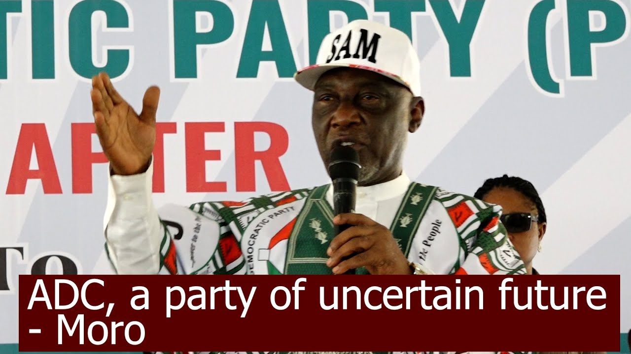 ADC, a party of uncertain future - Moro