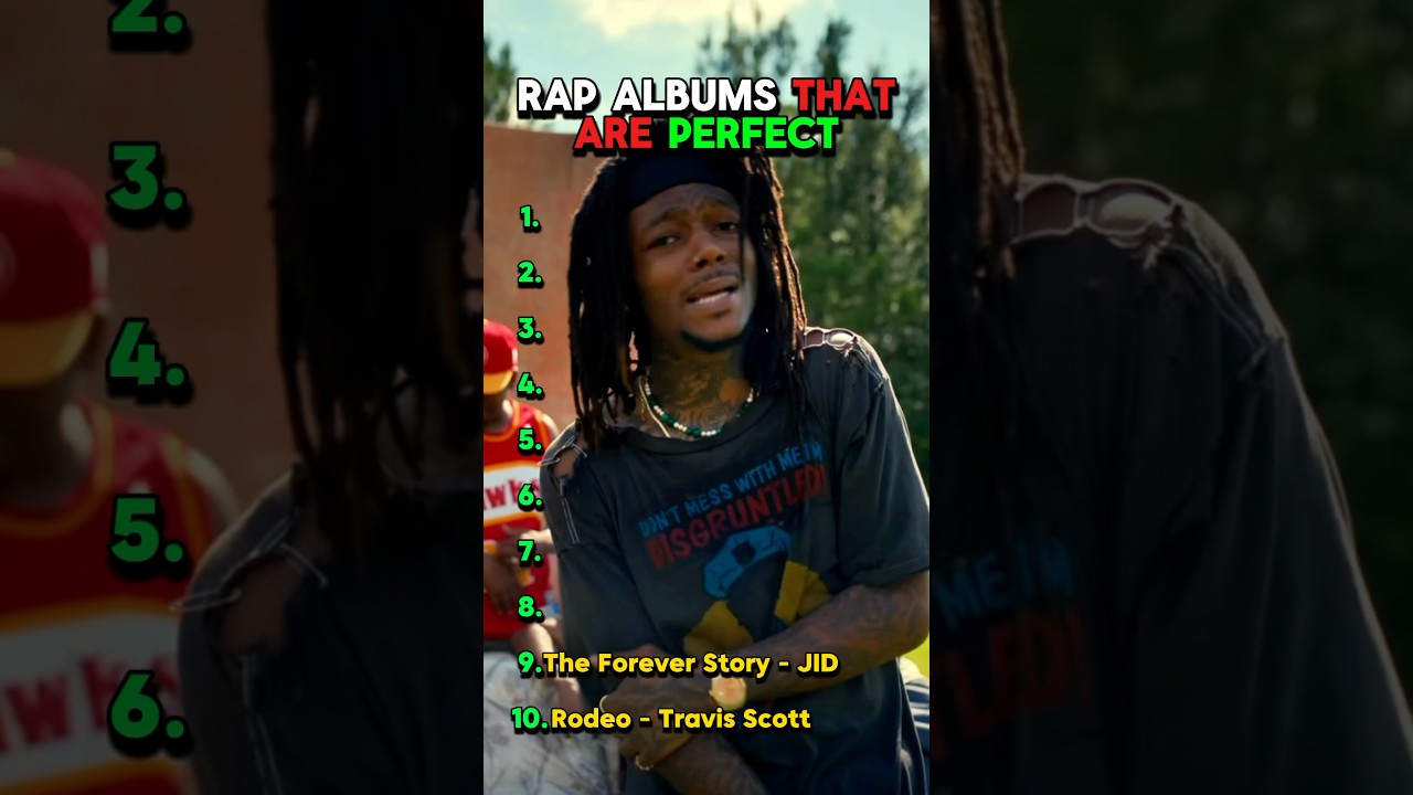 Rap Albums That Are Perfect #rap #hiphop #jid #denzelcurry #freddiegibbs #asaprocky #travisscott
