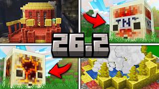 Every New Feature in 26.2 Update Minecraft Chaos Cubed