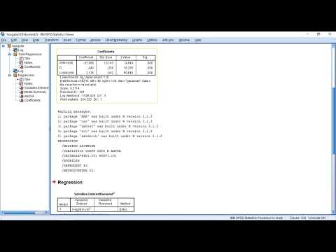 SPSS (R Essentials) - Tobin Regression