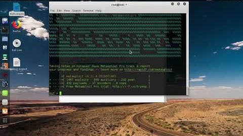 Solve  msfconsole not working on Kali Linux
