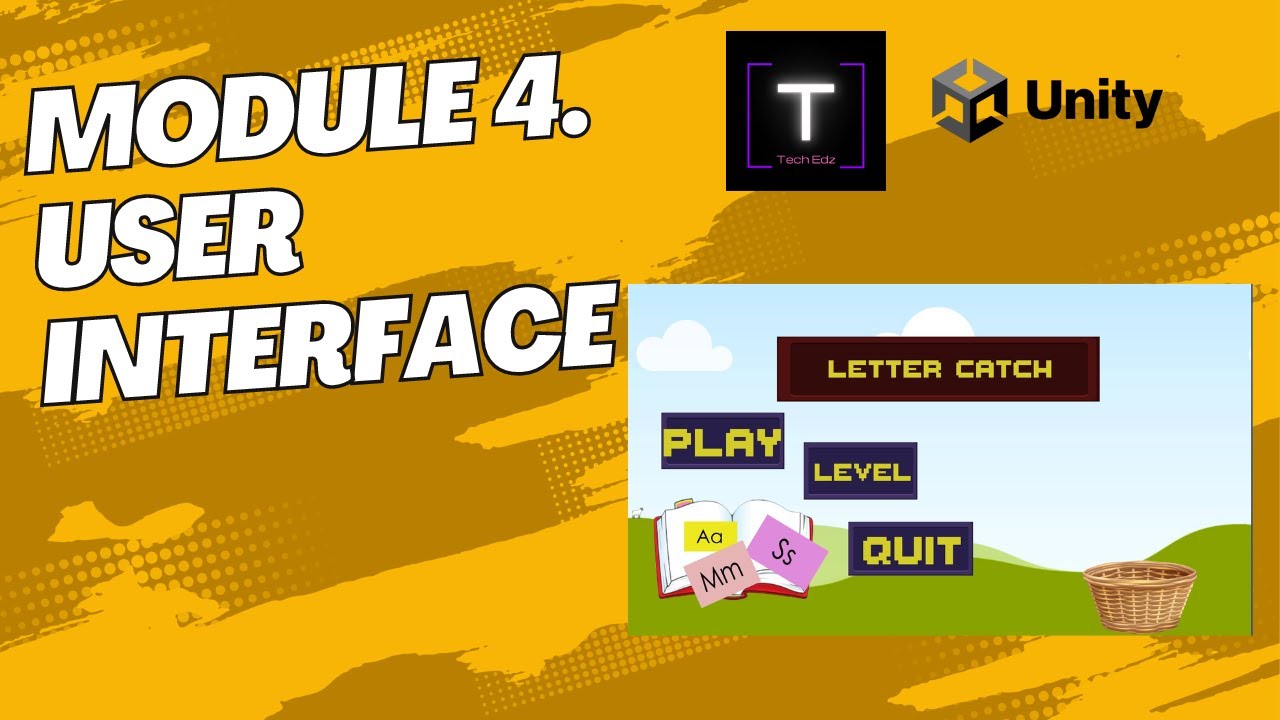 Unity Tutorial Part 2-Module 4: Setting Up the UI - YouTube