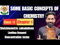 Class 11 Chemsitry chapter 1 Some Basic concepts of Chemsitry