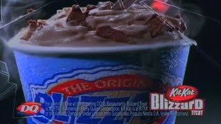 DQ Kit Kat Blizzard Commercial | 2007 screenshot 4