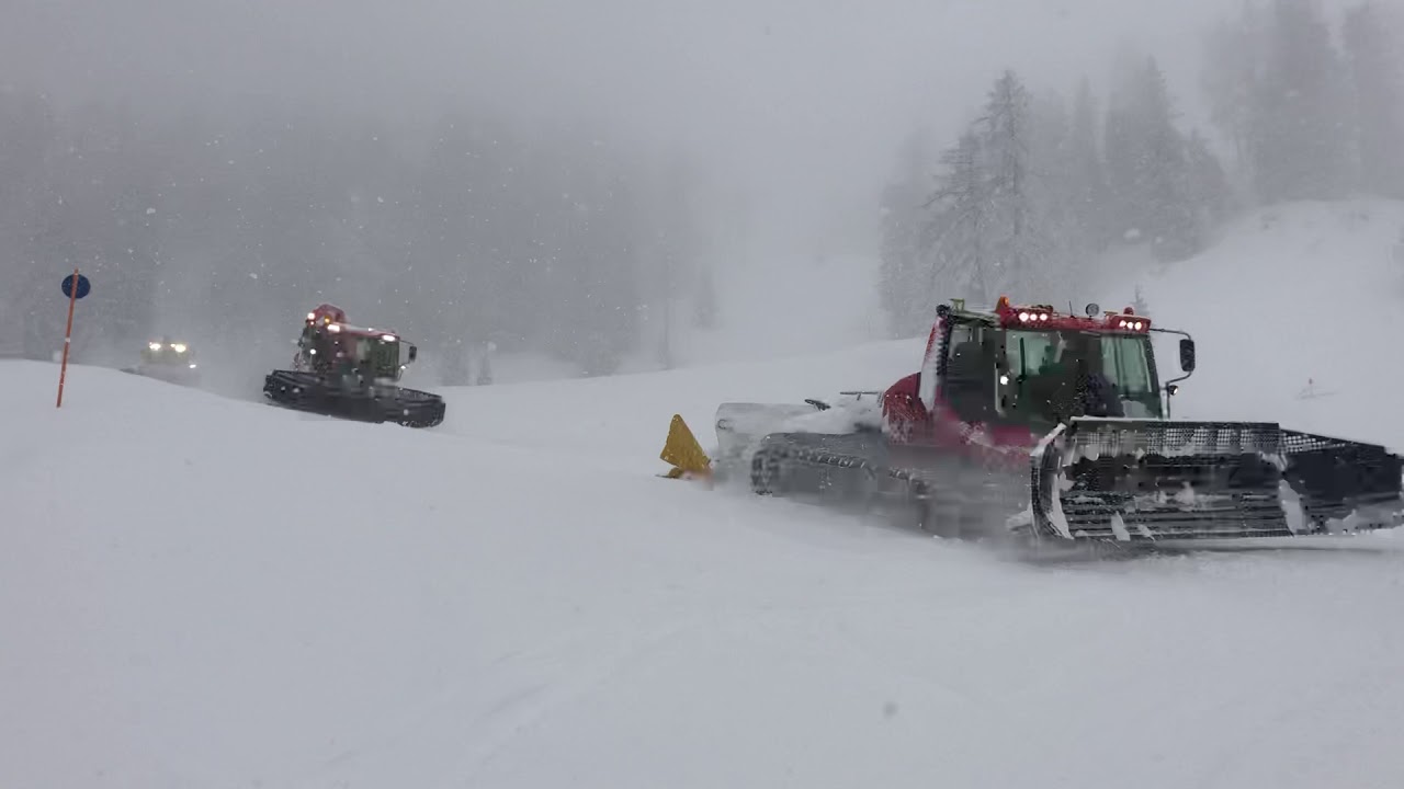 4 x Pistenbully 600 + 1 x Prinoth Leitwolf - Alpendorf/Snow Space