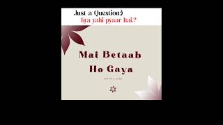 Ride it ( Hindi version ) kya yahi pyaar hai #lyrics #lyricalzone