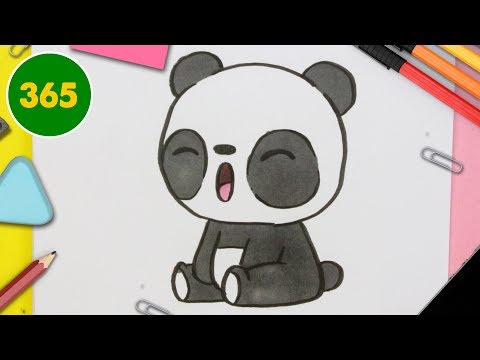 Comment Dessiner Panda Kawaii étape Par étape Dessins