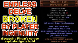 How Player Ingenuity BROKE the Endless Delve Race: Dynamite, Ignite, Explosions - Path of Exile POE