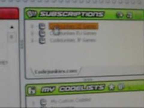 How To Put Action Replay Codes On Your Action Replay