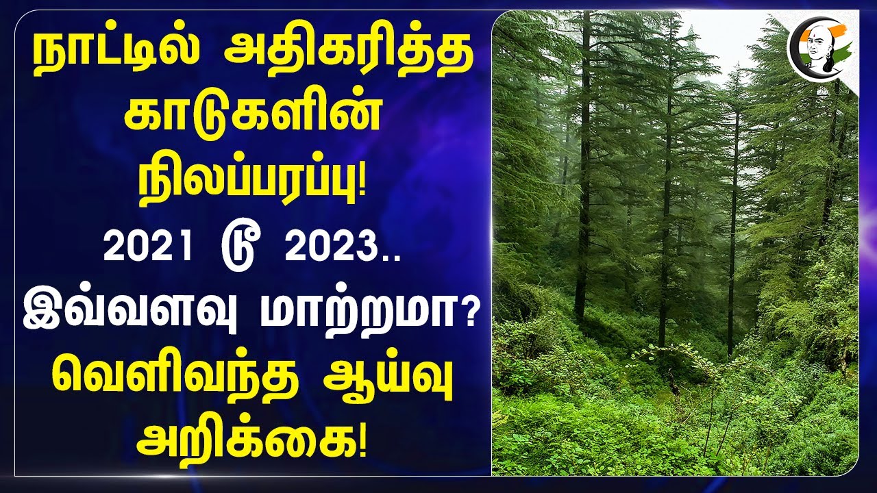 ⁣நாட்டில் அதிகரித்த காடுகளின் நிலப்பரப்பு! 2021 டூ 2023.. இவ்வளவு மாற்றமா? | Forest Development