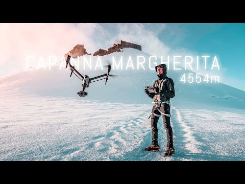 CAPANNA REGINA MARGHERITA 4554m | DJI INSPIRE 3