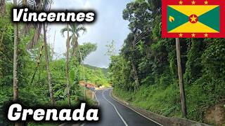 Scenic Morning Drive Throughout the Newly Constructed Vincennes Road St . David | Grenada Vincennes