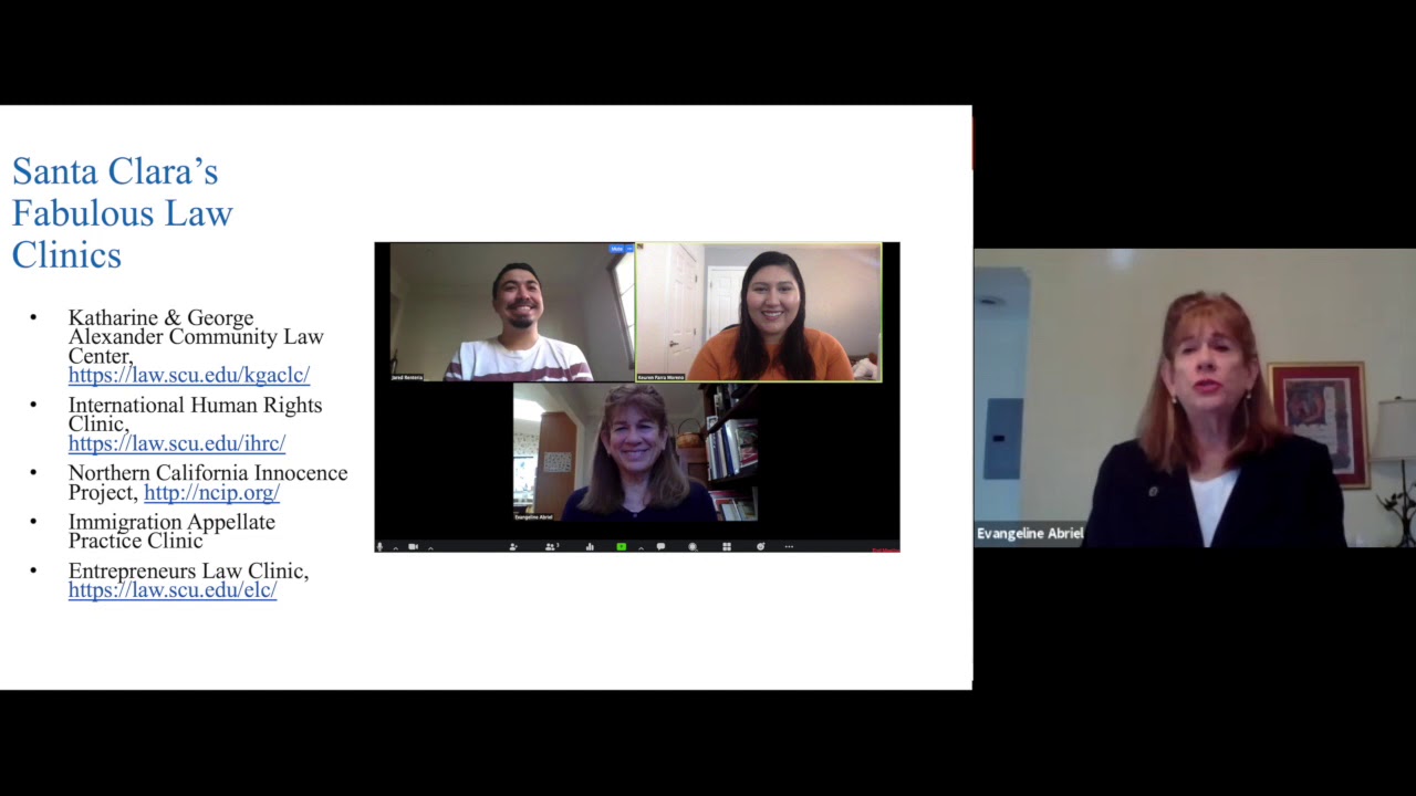 Experiential Law Clinics at Santa Clara Law