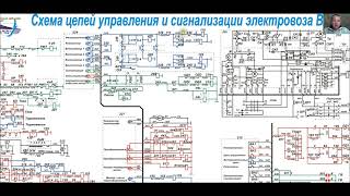 Схема включения фазорасщепителя и компрессора на ВЛ80р