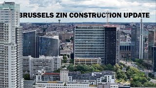 Brussels | ZIN | august 2023 construction update | 4K drone