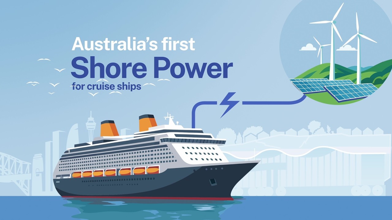 Shore Power White Bay Cruise Terminal, Sydney project explainer