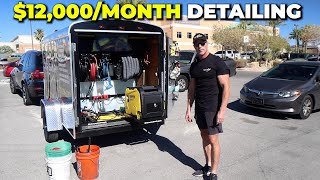 How I Grew To $12k/Month First Year Detailing - Top Star Auto Detailing