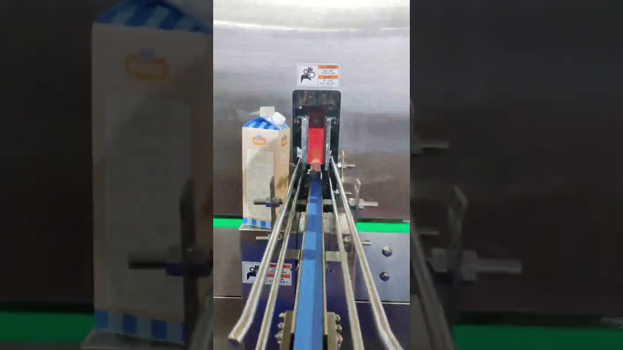 Gable top carton packaging machine 